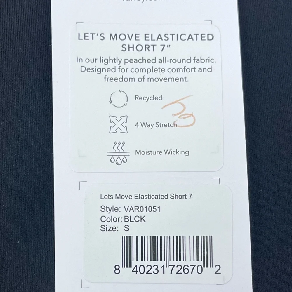 Varley NWT Women's Let's Move Elasticated 7